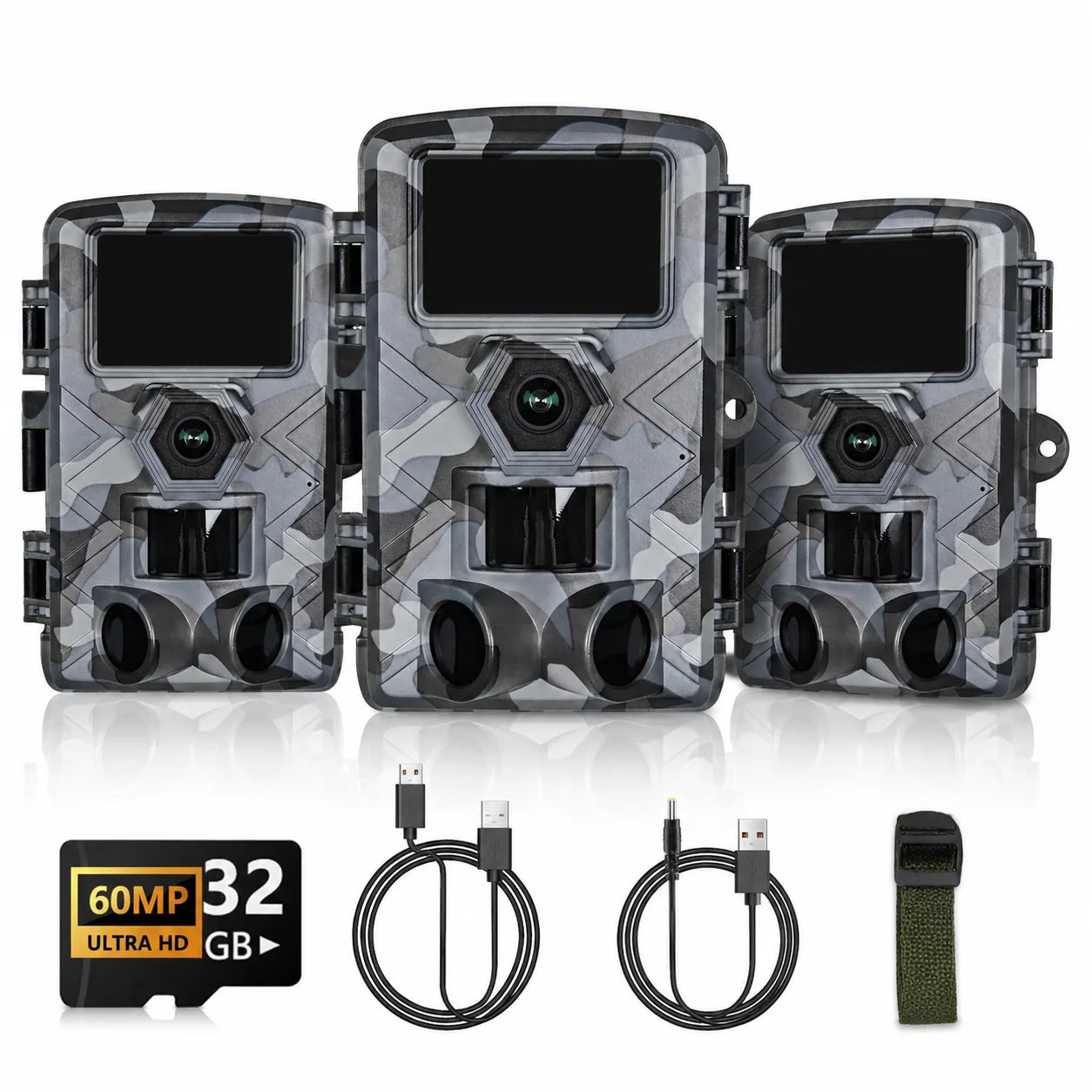 Fargarloo 60Mp Wifi Trail Camera With Infrared Night Vision