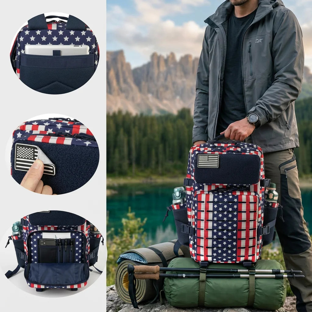 Refire Gear Tactical Backpack With Molle Webbing System