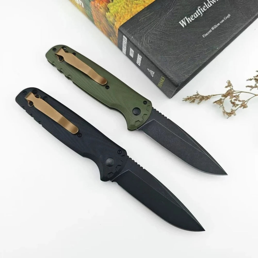BM 4300 Stainless Steel Folding Knife For Outdoor Survival