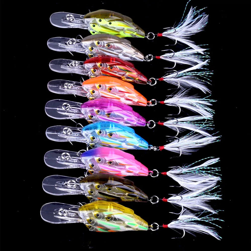 Professional Hard Crankbait Fishing Lures For Freshwater Anglers