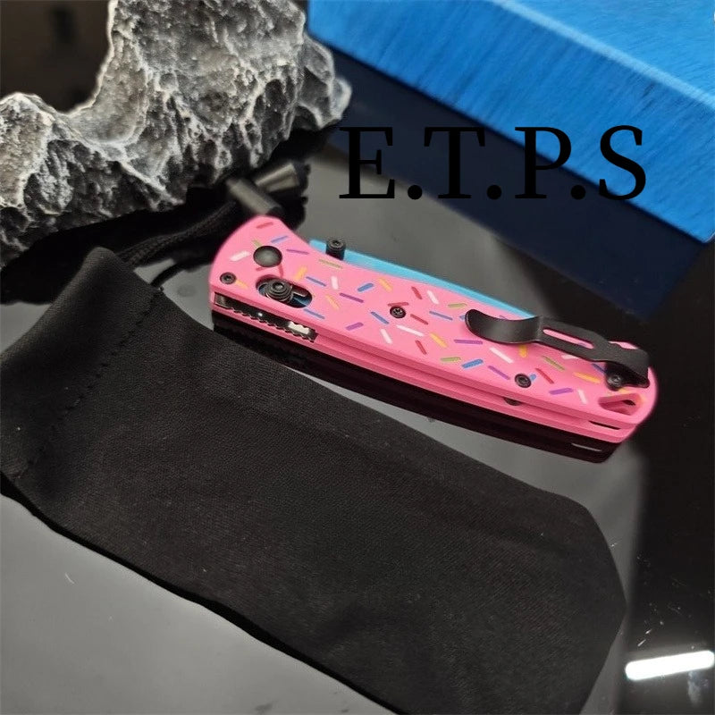 Axis EDC Drop Point Pocket Knife For Outdoor Camping Survival