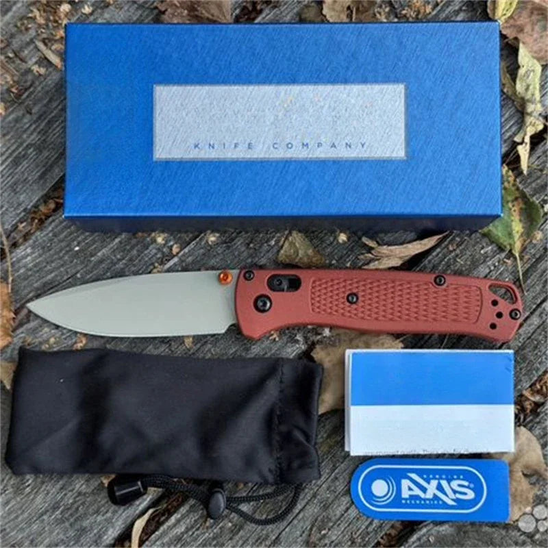 DIY 535 Folding Knife With Drop Point Blade For Outdoors
