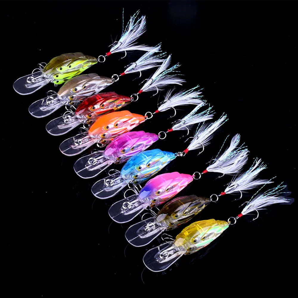 Professional Hard Crankbait Fishing Lures For Freshwater Anglers