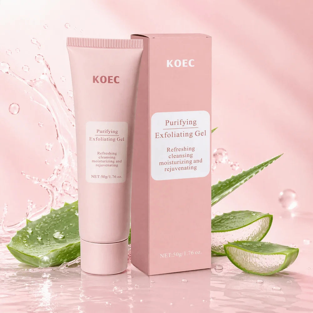 Hydrating Facial And Body Exfoliating Gel For Smooth Skin