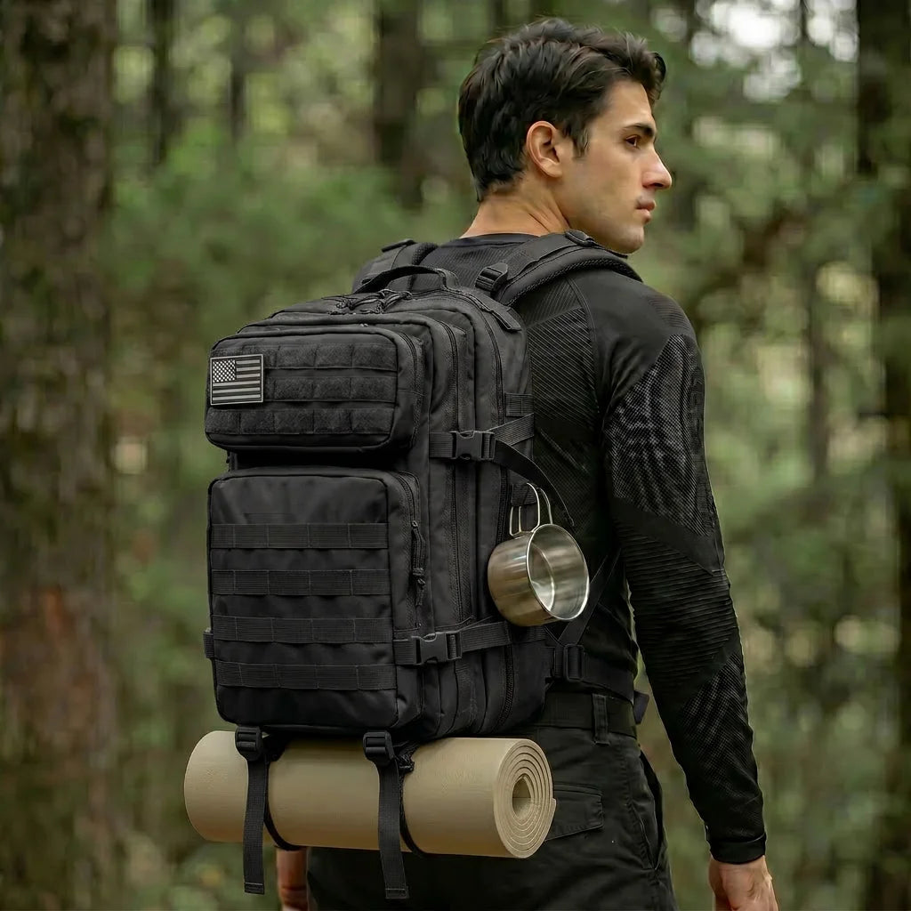 ReFire Gear Tactical Hunting Backpack Molle Storage Pack For Camping