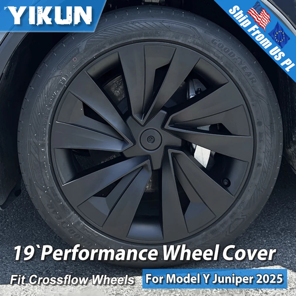 Yikun Replacement Wheel Covers For Tesla Model Y Juniper