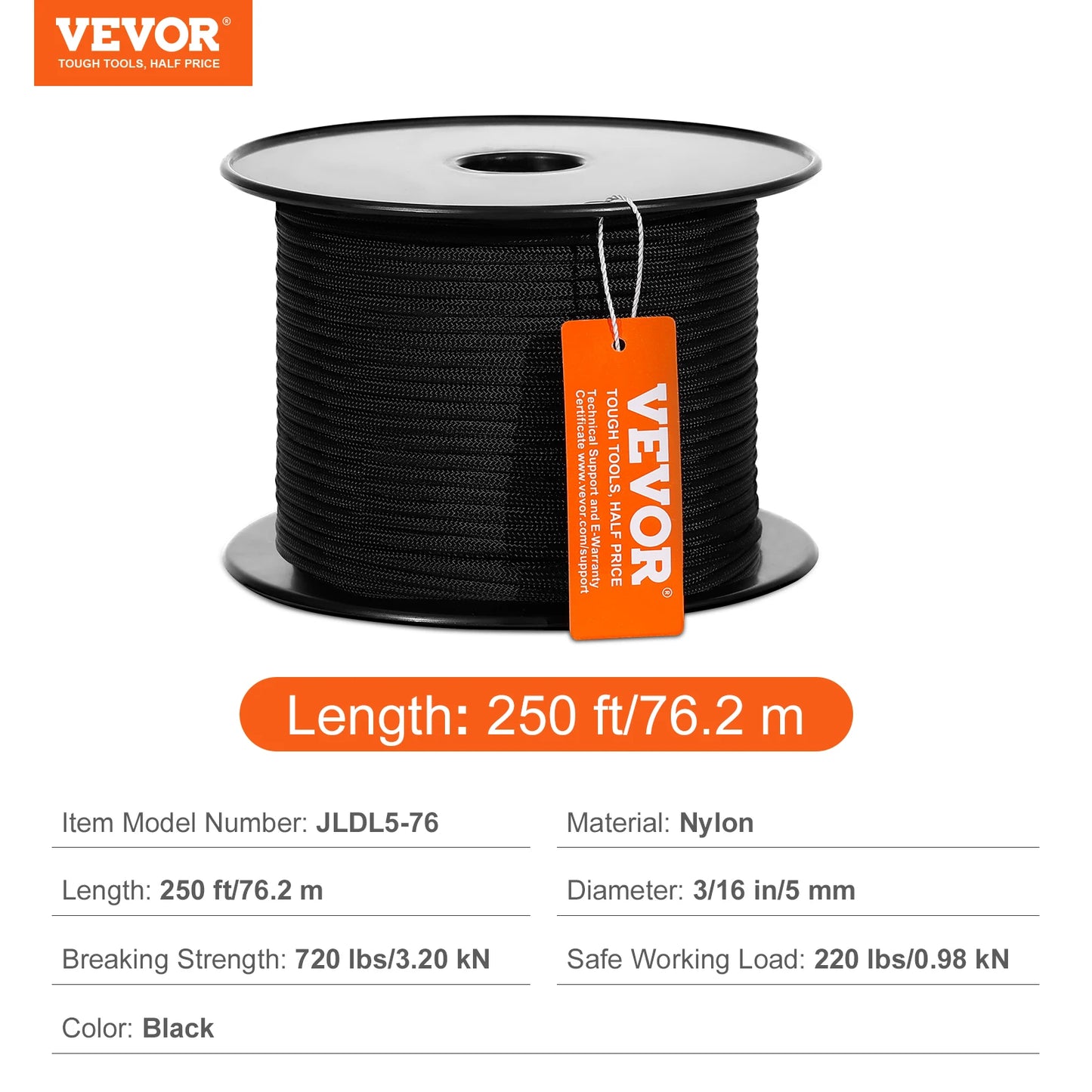 SucceBuy Durable Nylon Cord For Multi Purpose Outdoor Adventures