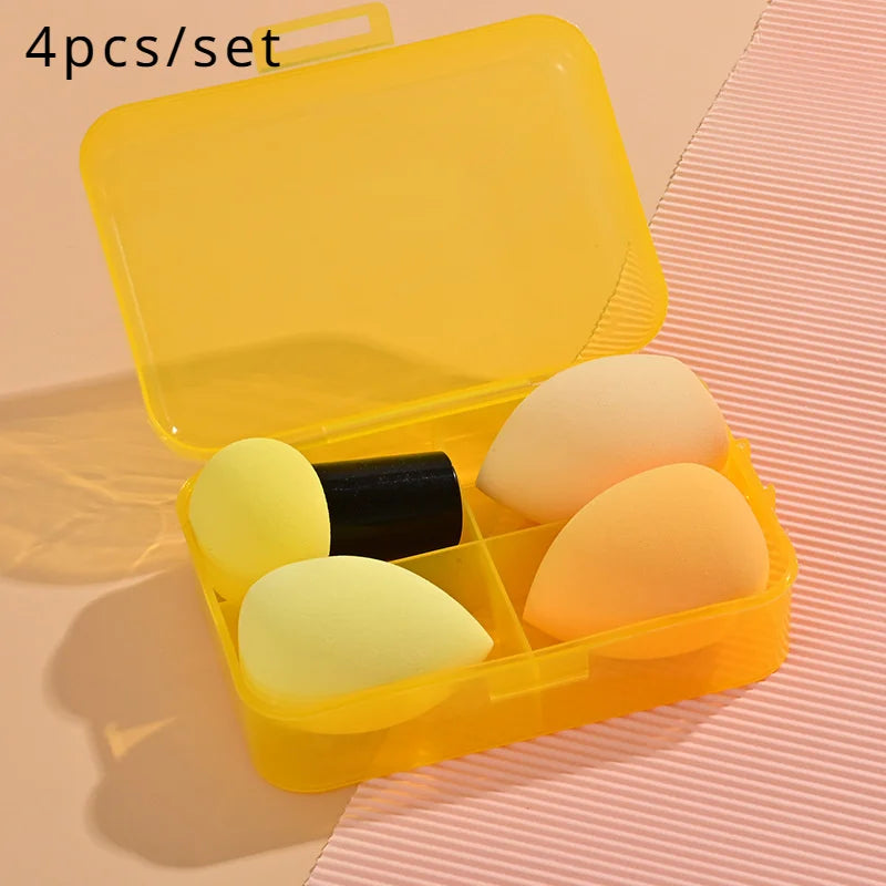 Mushroom Head Makeup Sponges Beauty Puffs Foundation Powder Kit