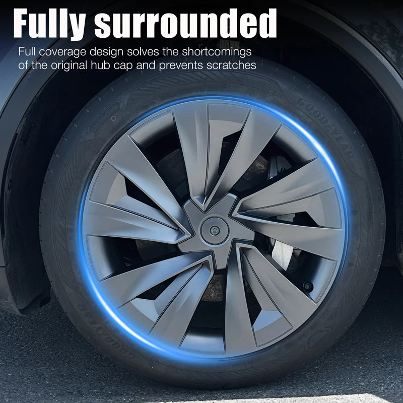 Yikun Replacement Wheel Covers For Tesla Model Y Juniper