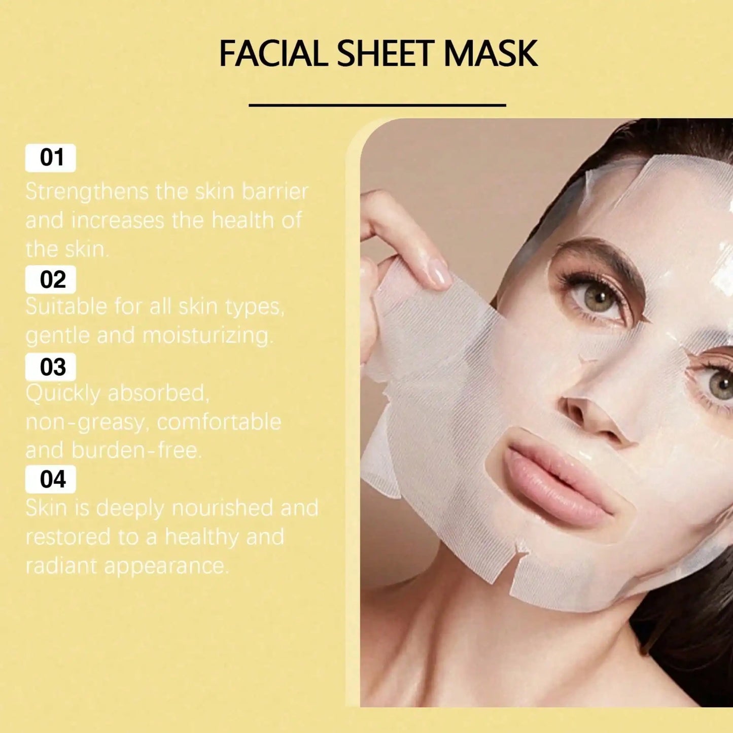 Radiant Vita Niacinamide Deep Conditioning Face Mask Hydrating Skincare