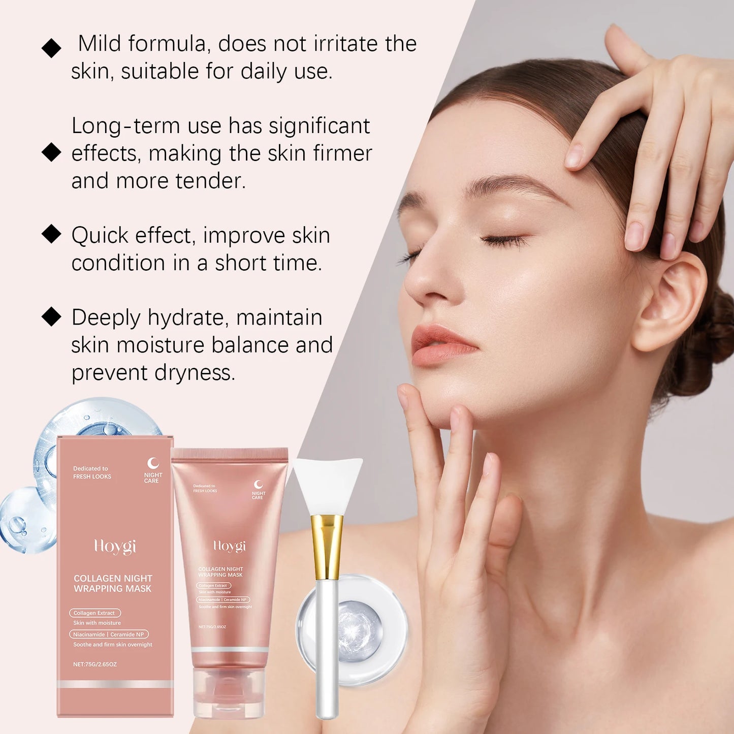 Collagen Peel Off Face Mask With Niacinamide And Ceramide