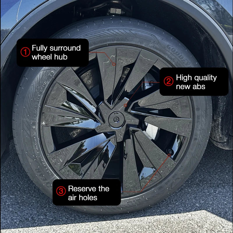 Yikun Replacement Wheel Covers For Tesla Model Y Juniper
