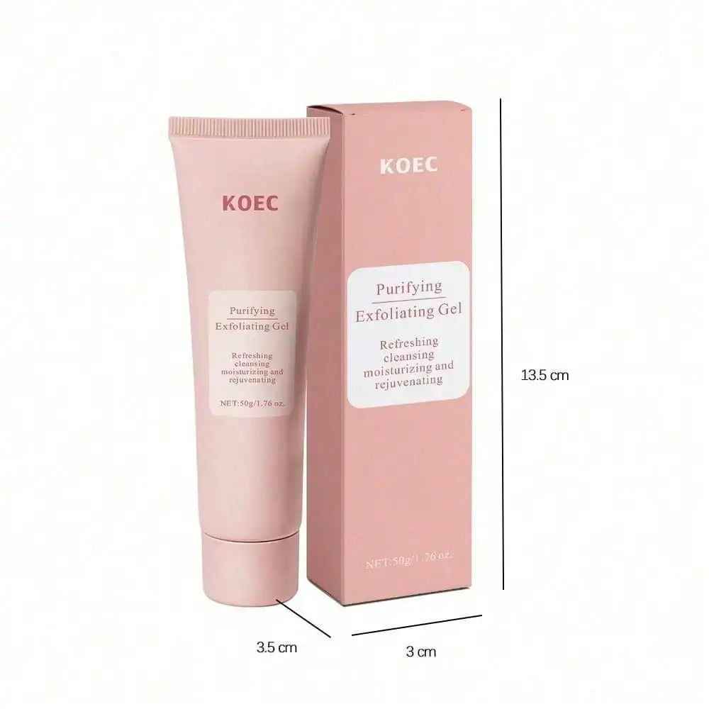 Hydrating Facial And Body Exfoliating Gel For Smooth Skin