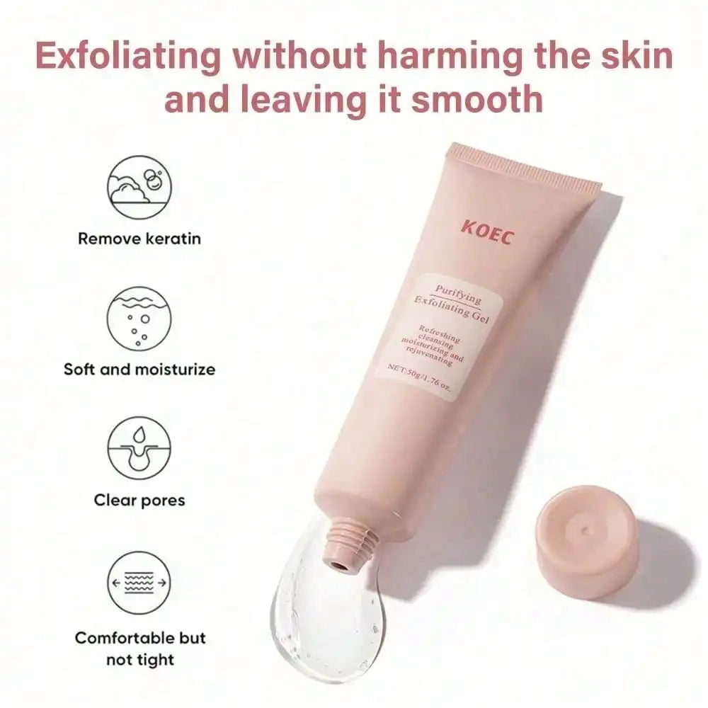 Hydrating Facial And Body Exfoliating Gel For Smooth Skin