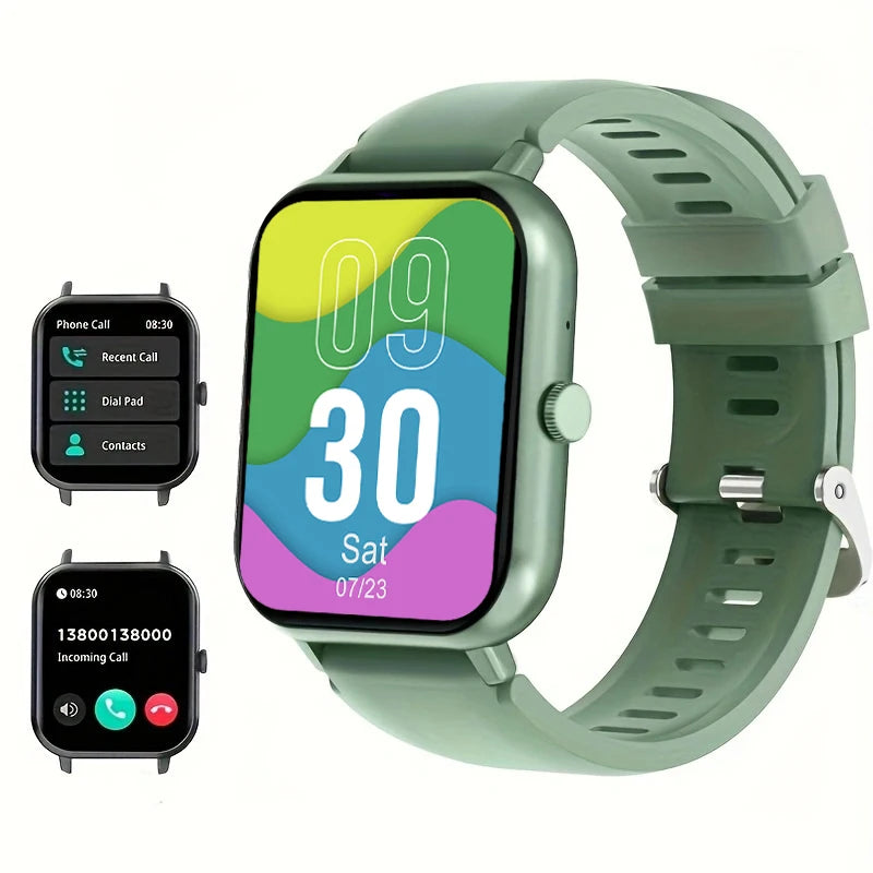 Odelettevcy Unisex Smartwatch With Bluetooth Calling And Multisport Tracking