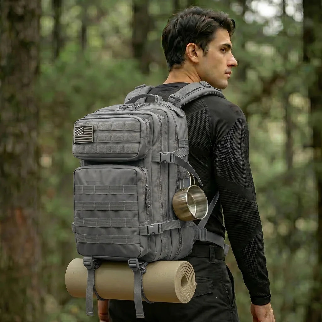 ReFire Gear Tactical Hunting Backpack Molle Storage Pack For Camping