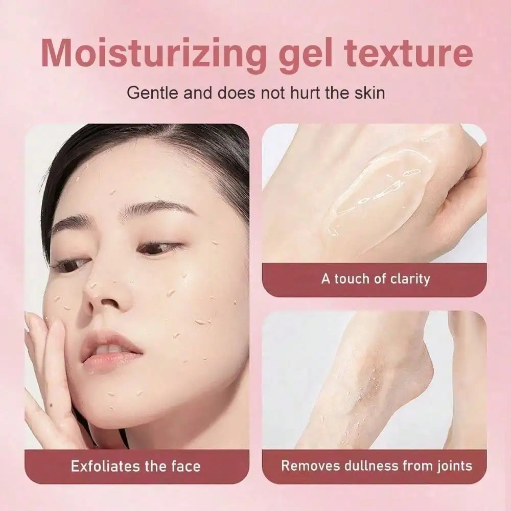 Hydrating Facial And Body Exfoliating Gel For Smooth Skin