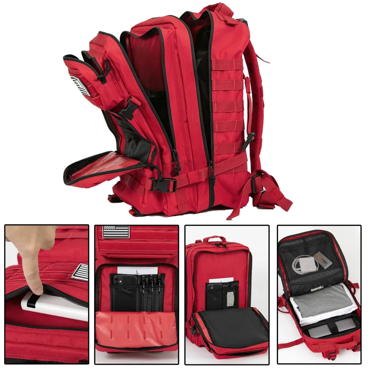 ReFire Gear Tactical Backpack For Hiking Camping And Travel