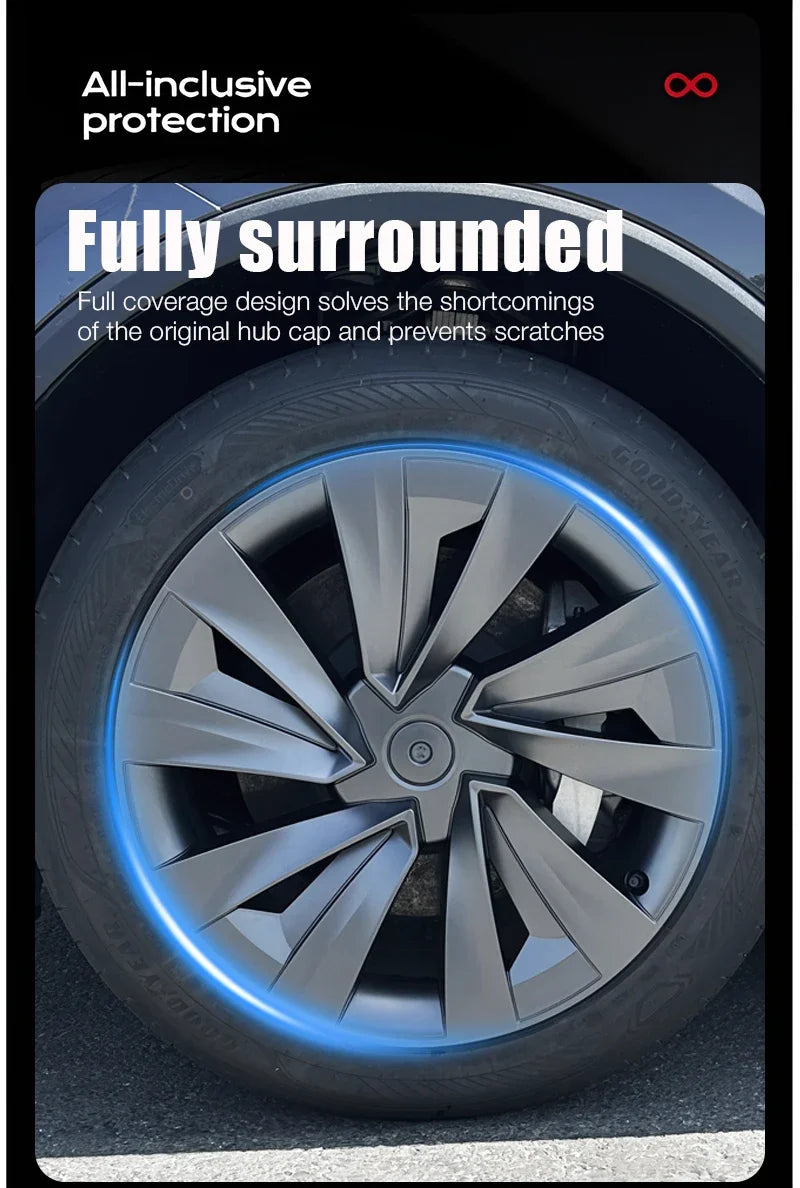 Yikun Replacement Wheel Covers For Tesla Model Y Juniper