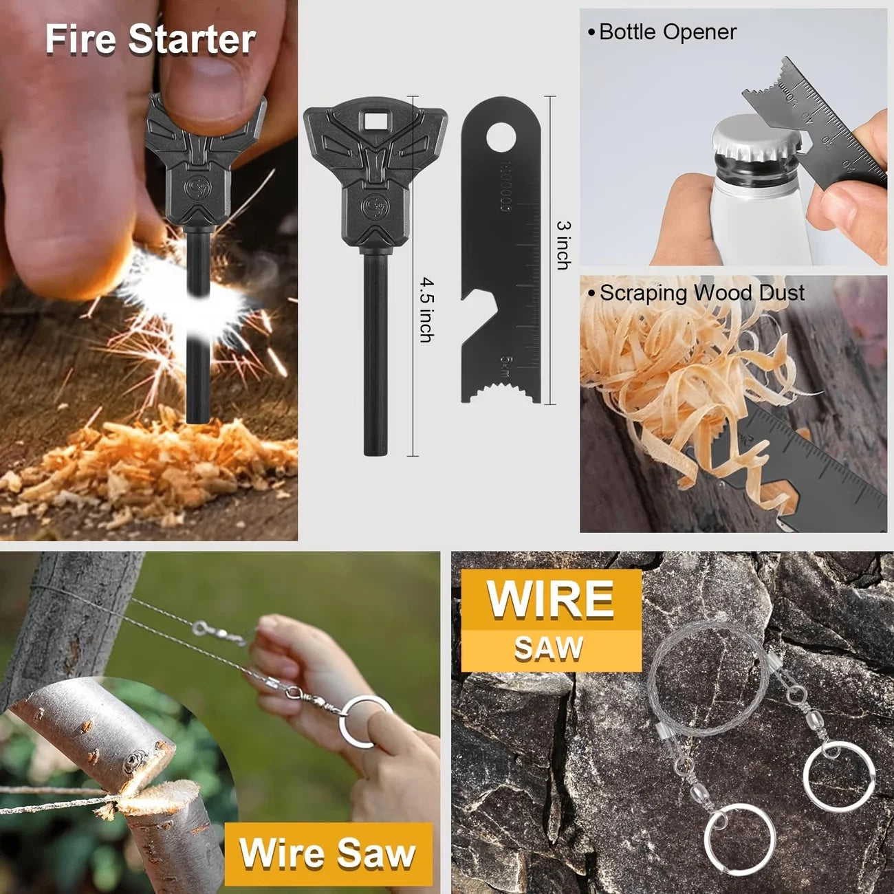 Professional Survival And Outdoor Gear Kit For Camping Adventures