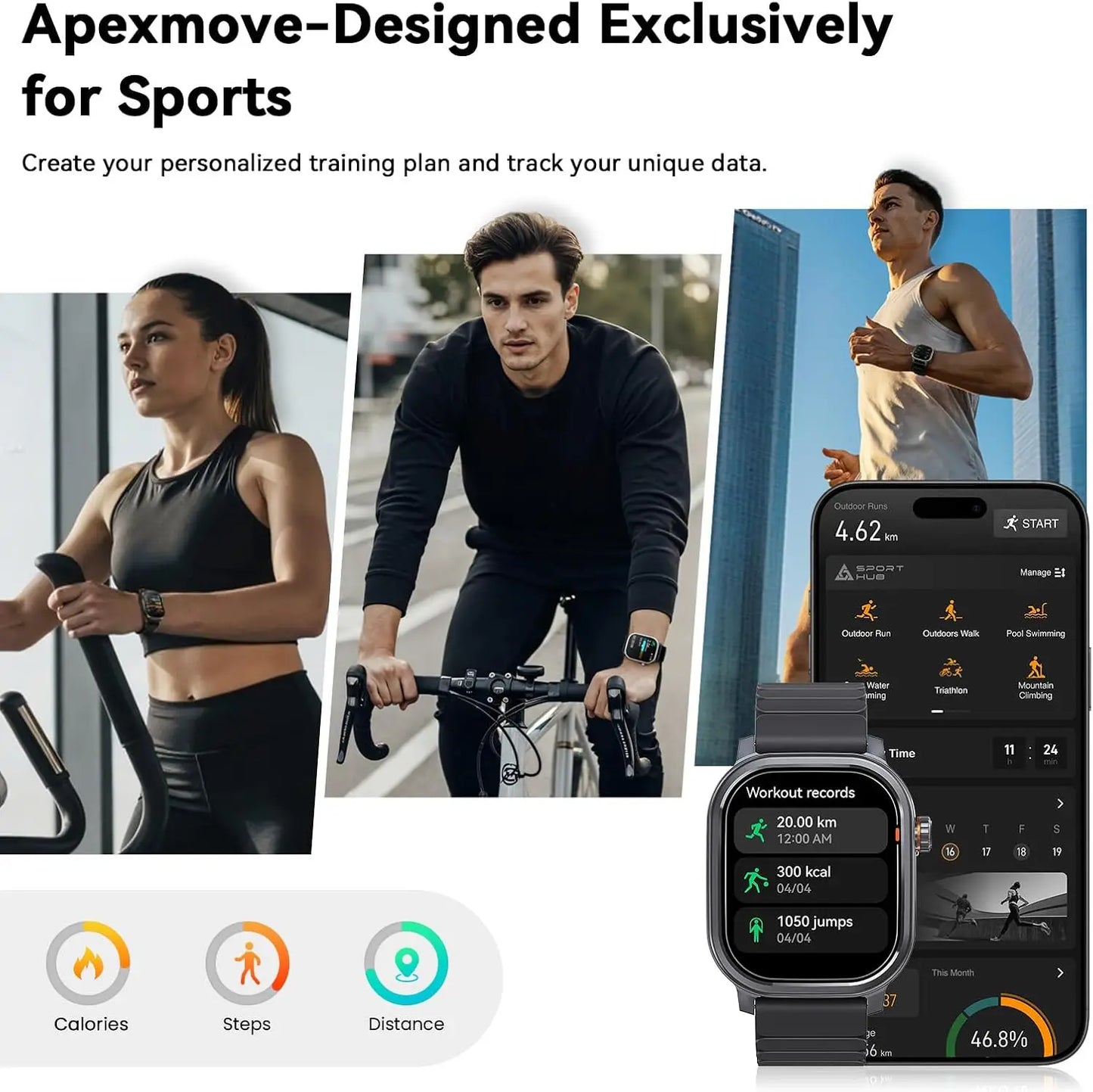 Kospet Pulse Smartwatch Featuring AMOLED Display And Bluetooth Calling