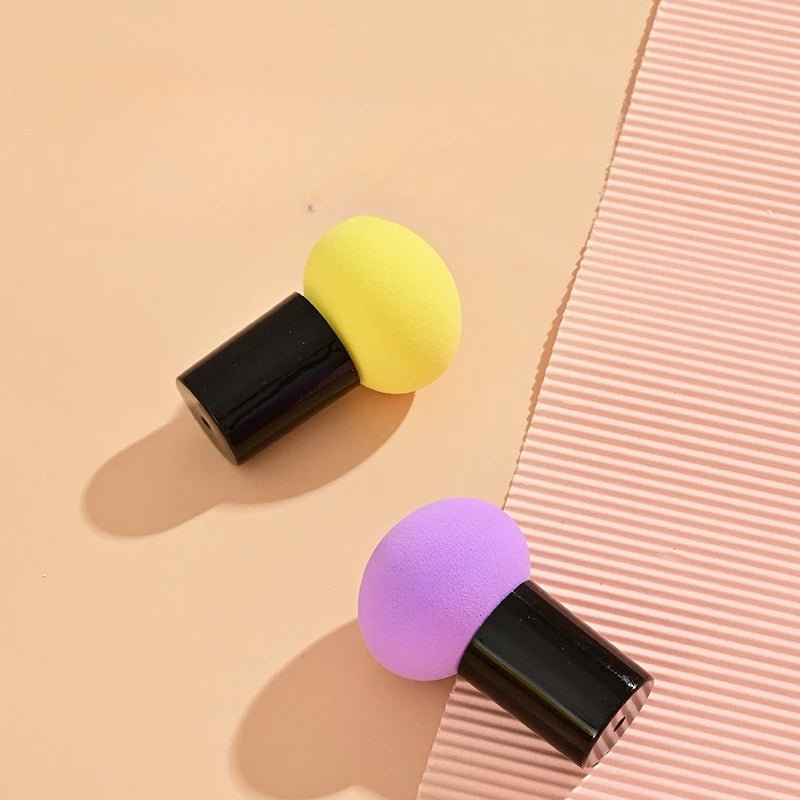 Mushroom Head Makeup Sponges Beauty Puffs Foundation Powder Kit