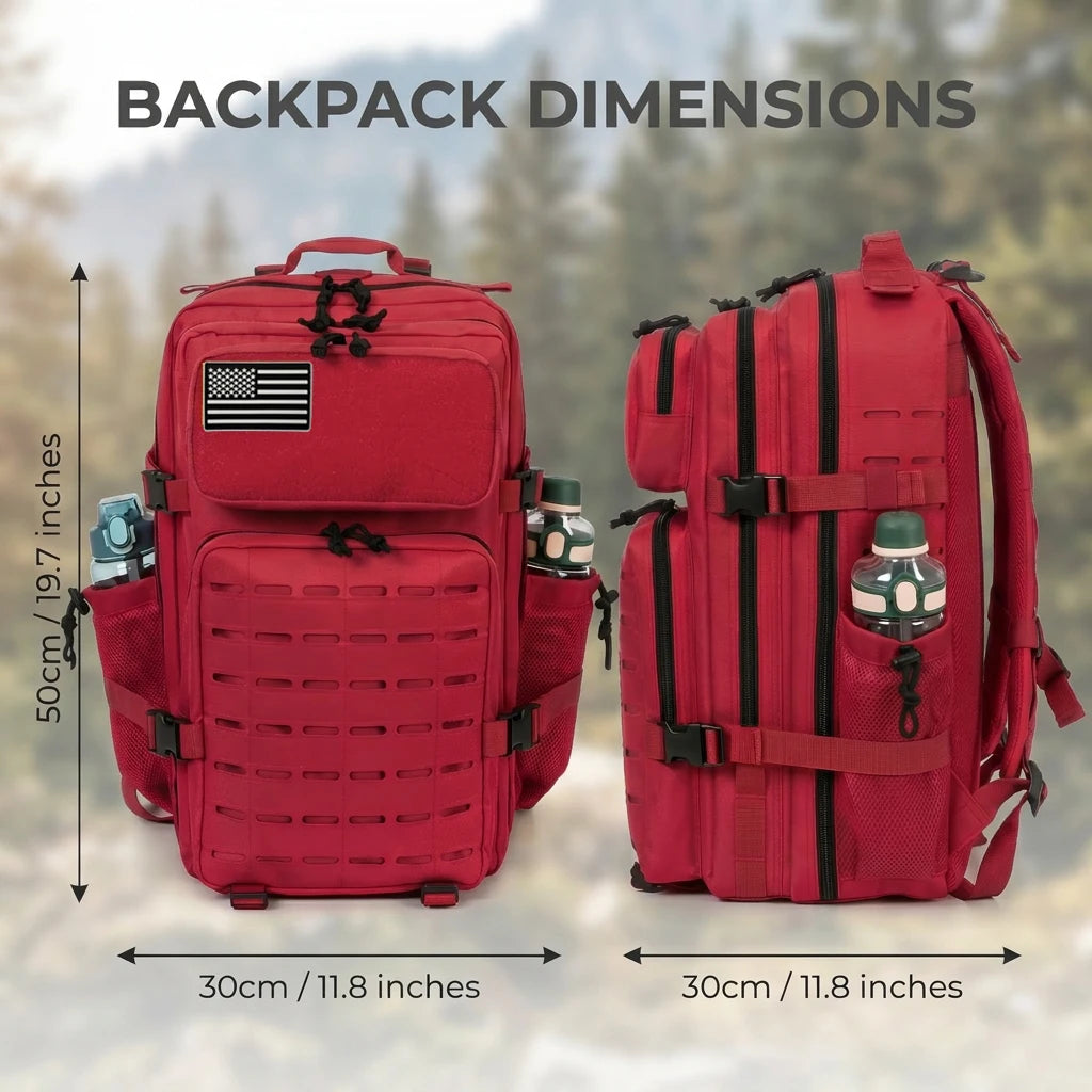 ReFire Gear Tactical Hunting Backpack With Molle And Cup Holders