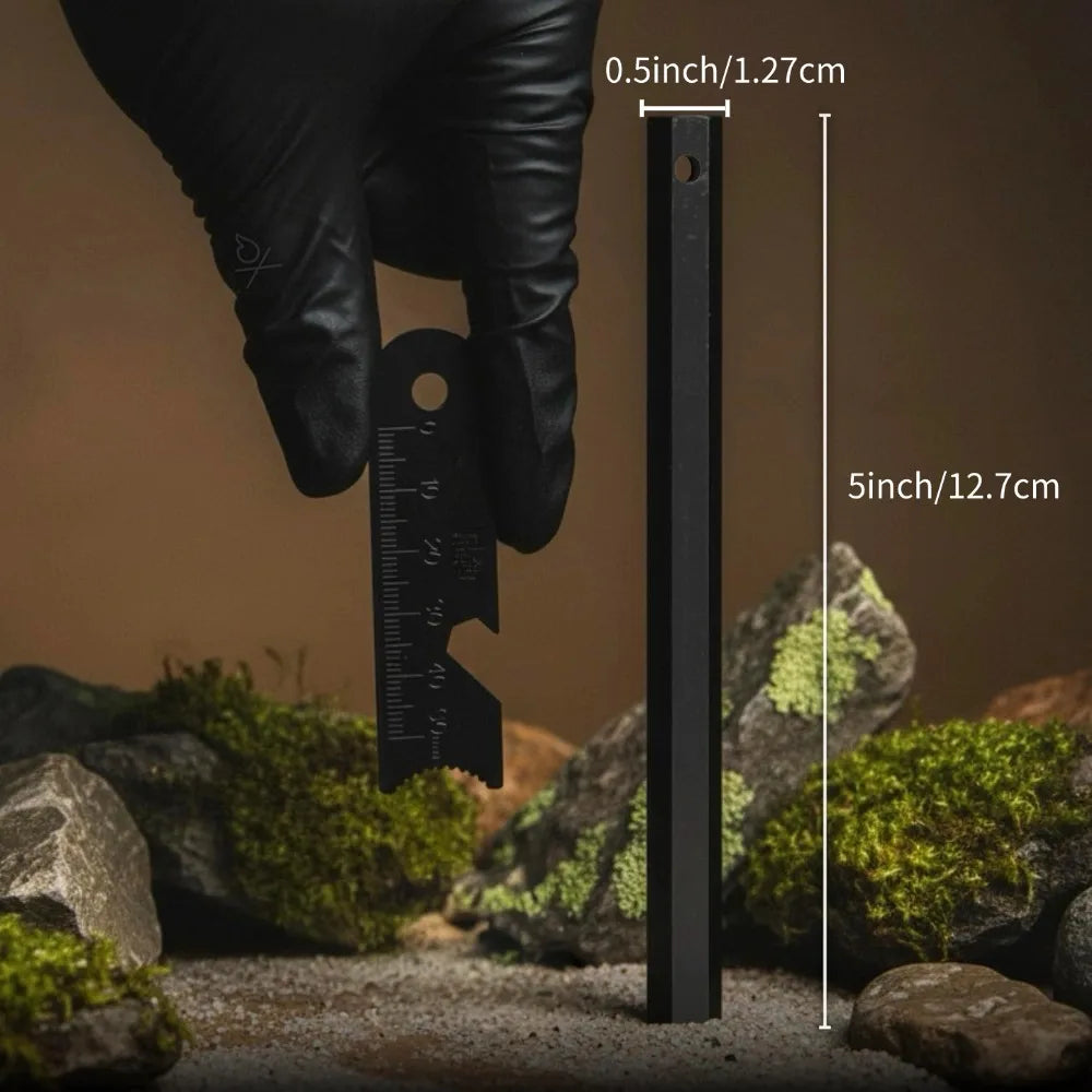 Waterproof Iron Magnesium Fire Starter Survival Kit For Camping